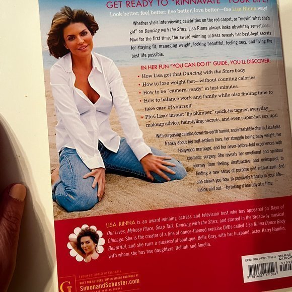 Rinnavation Getting Your Best Life Ever  by Lisa Rinna (Read Through Once)‎ - Picture 2 of 4